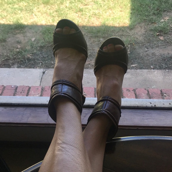 Zara Maria Brown heels - Picture 5 of 5